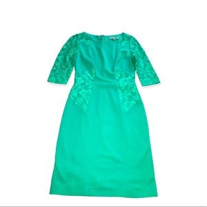 Antonio Melani Midi Dress in Teal